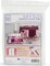 June Tailor Cosmetics Bags Quilt-As-You-Go Kit with Zippity-Do-Done Zipper - Set of 2, White Zippers